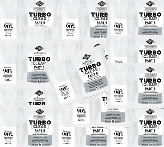 20 x Still Spirits Turbo Clear A and B combo Pack Top Brew Home-Brew Supplies