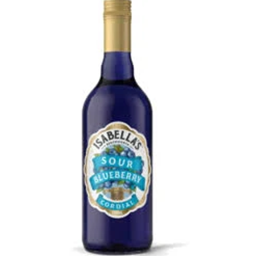 Isabella's Sour Blueberry Cordial 700ml