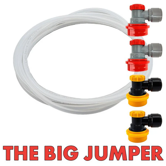 Big Jumper Closed Transfer Kit (9.5mm tubing)
