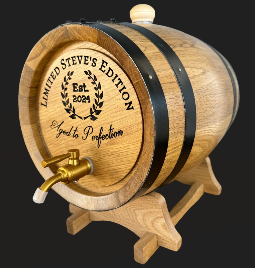 Engraving Service – Personalised Adelaide Wine Barrels