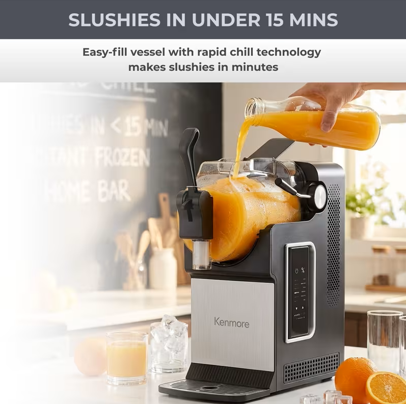 Kenmore Slushie and Frozen Drink Machine - 2.1L
