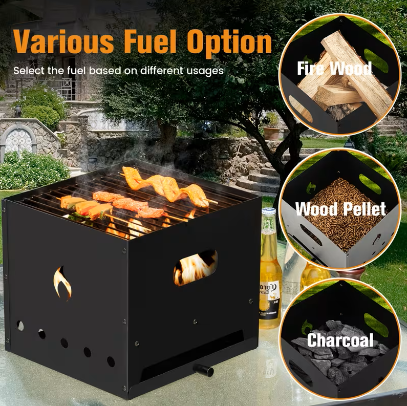 LIFEZEAL 4-in-1 2-Layer Pizza Oven