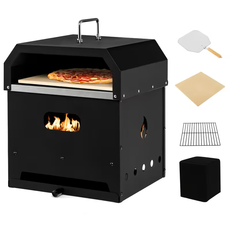 LIFEZEAL 4-in-1 2-Layer Pizza Oven