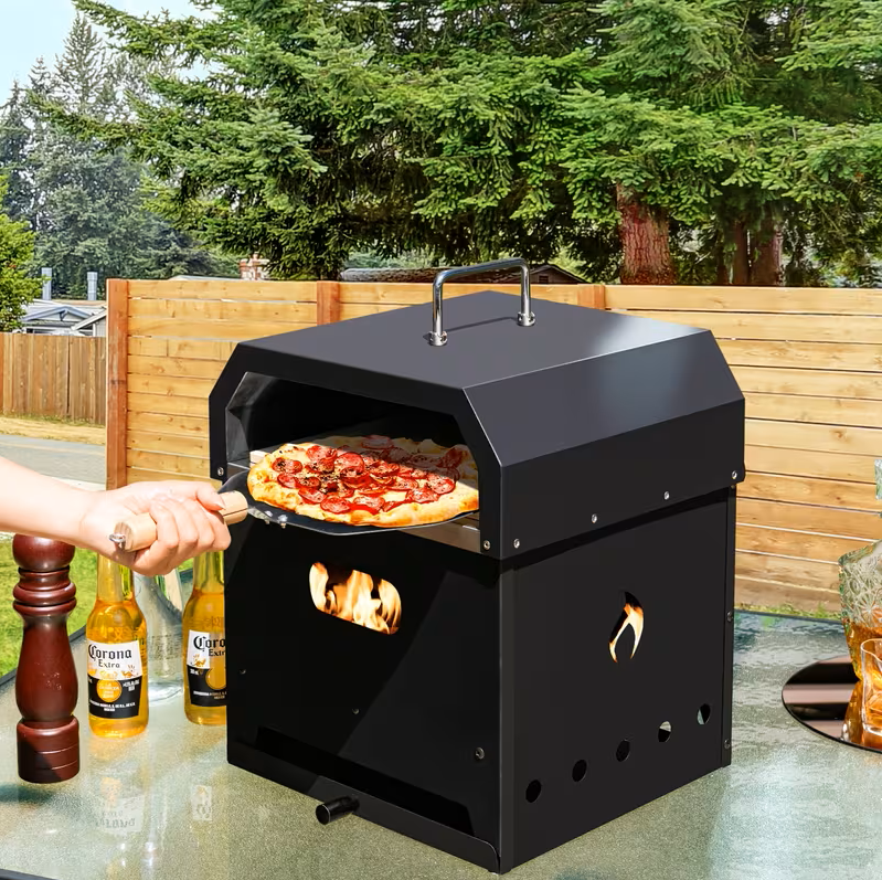 LIFEZEAL 4-in-1 2-Layer Pizza Oven