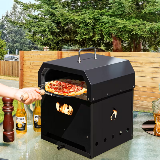 LIFEZEAL 4-in-1 2-Layer Pizza Oven