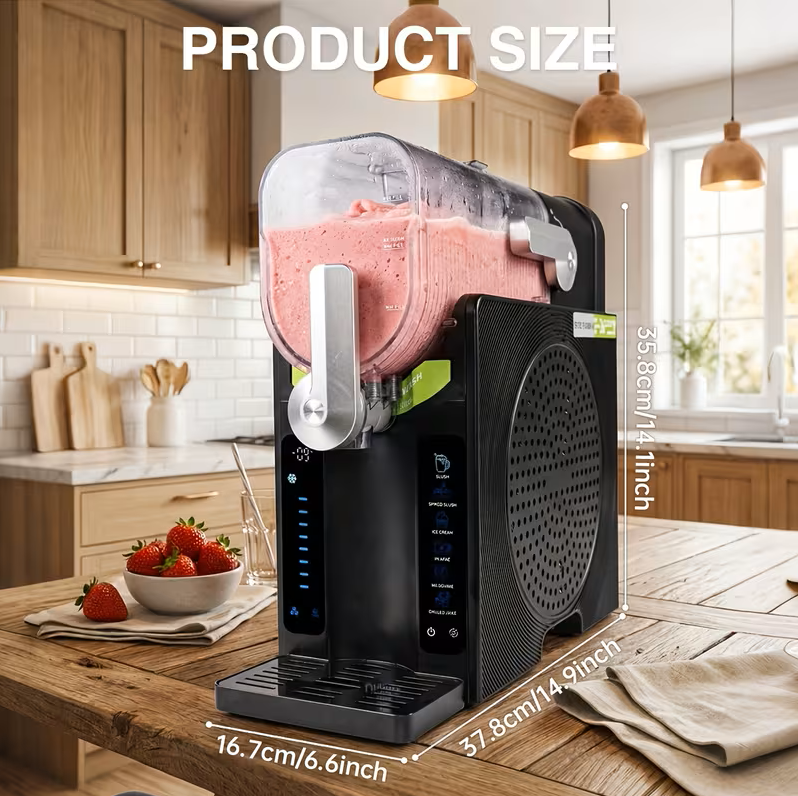 KTX 6-in-1 Touchscreen 2L Slushie Machine & Ice Cream Maker