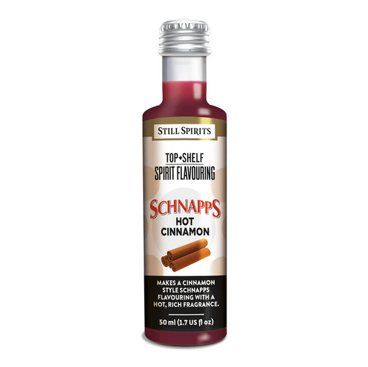 Still Spirits Top Shelf Hot Cinnamon Schnapps - 50ml Essence