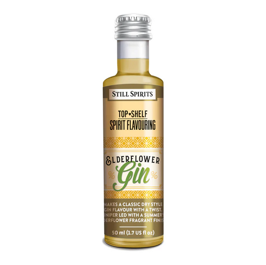 Still Spirits Top Shelf Elderflower Gin - 50ml Essence