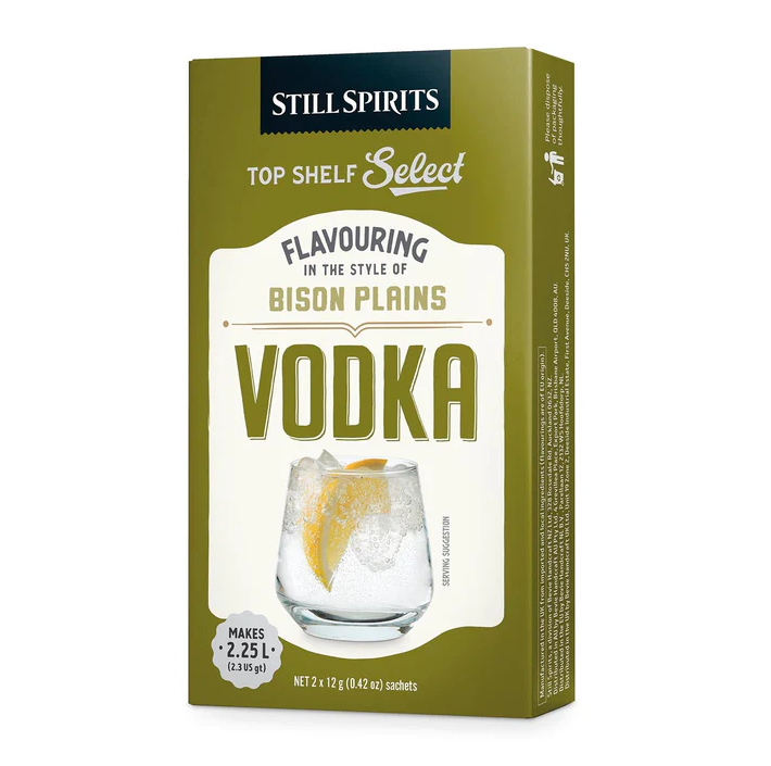 Still Spirits Top Shelf Select Bison Plains Vodka