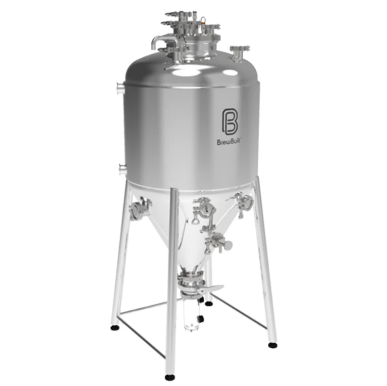 144L BrewBuilt X3 Uni Conical Fermenter - Jacketed Stainless Steel (38gal) - Complete Kit