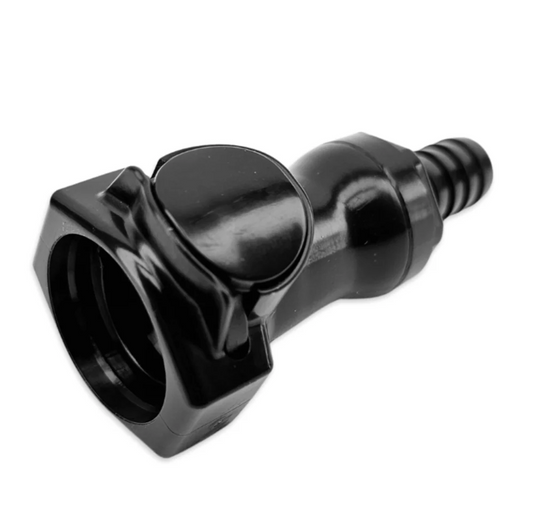 JoinTech Female Connector with Auto Shut Off x 13mm Barb