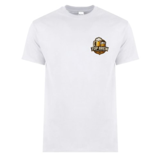 Top Brew Crewneck T-Shirt (with writing on back)