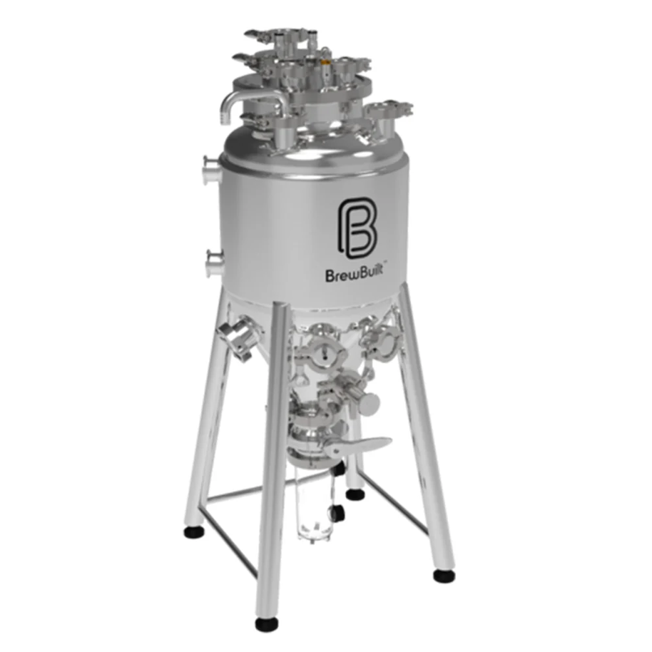 26L BrewBuilt X3 Uni Conical Fermenter - Jacketed Stainless Steel (7gal) - Complete Kit
