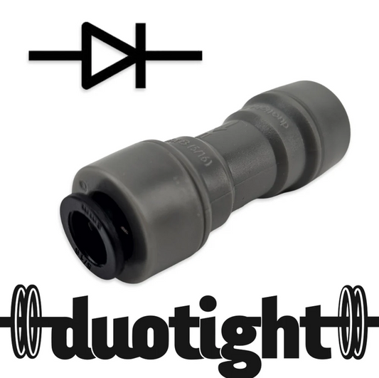duotight - 8mm (5/16”) Female x 8mm (5/16”) Female One Way Check Valve (Gas)