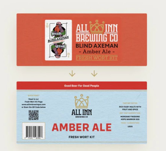 ALL INN AMBER ALE Fresh Wort Kit