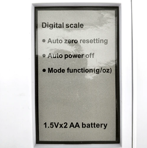 Digital Kitchen Scales 1g - 10kg