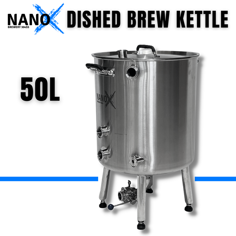 NANO-X 50L Dished Brew Kettle