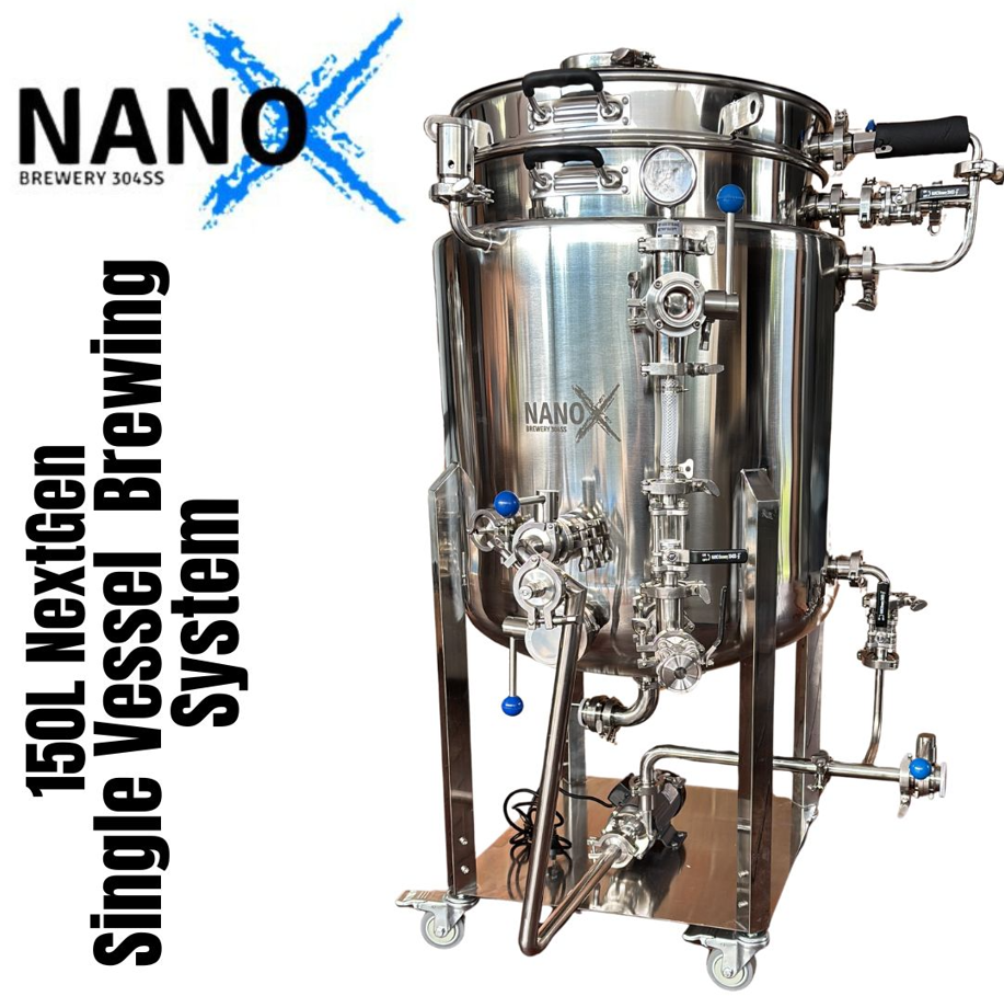 NANO-X NextGen 150L – Single Vessel Brewing System (SV)