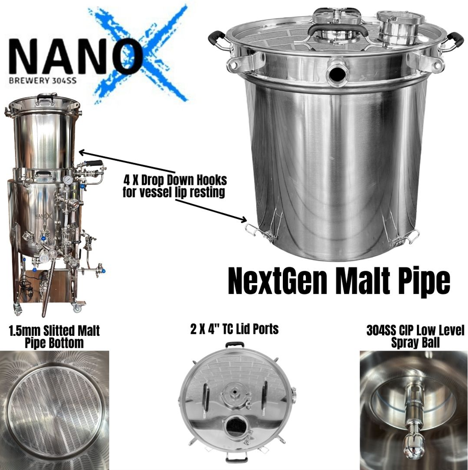 NANO-X NextGen 100L – Single Vessel Brewing System (SV)