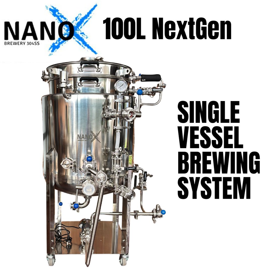NANO-X NextGen 100L – Single Vessel Brewing System (SV)