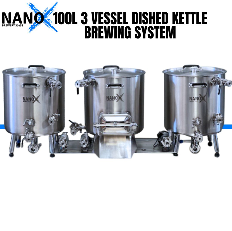 NANO-X 100L Dished Vessel 3V