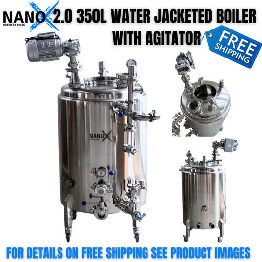 NANO-X 2.0 550L Water, Oil or Steam Jacketed Boiler with Agitator