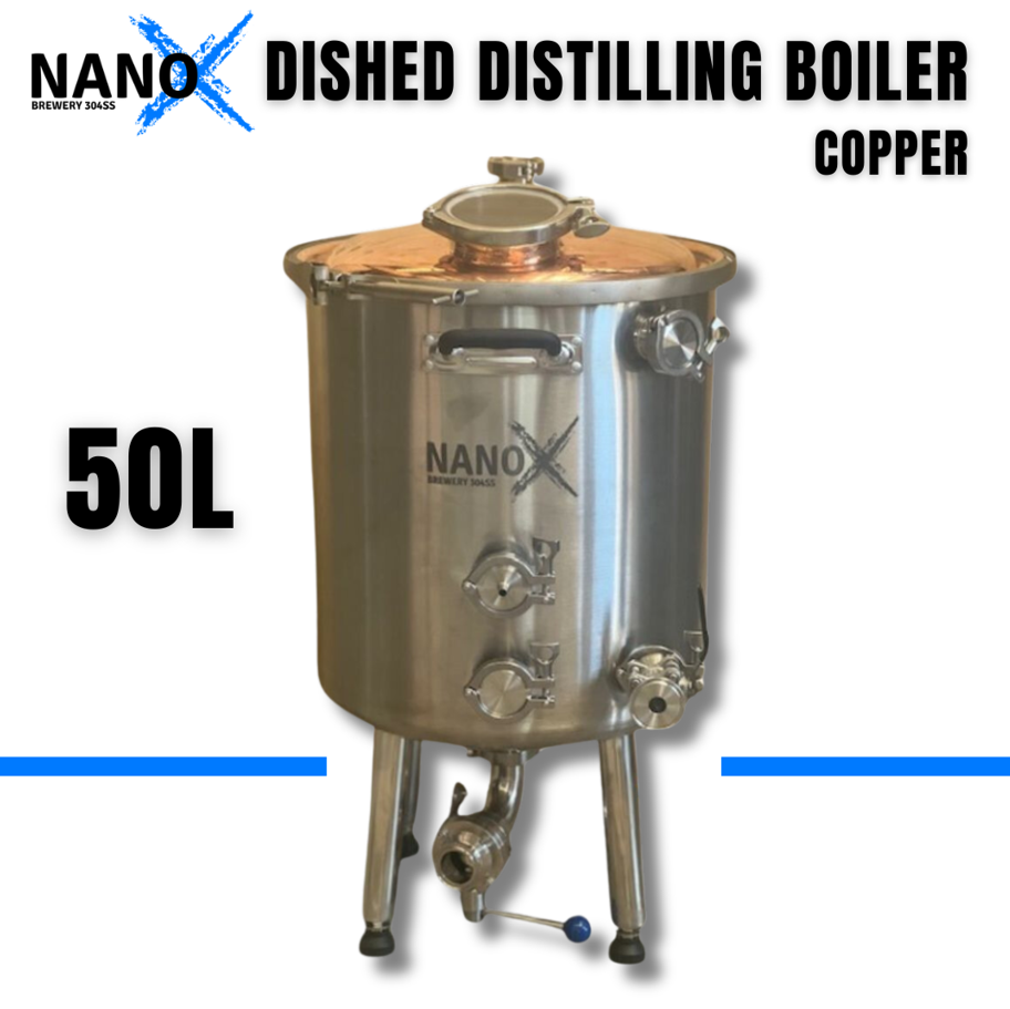 NANO-X 50L Dished Copper Top Boiler