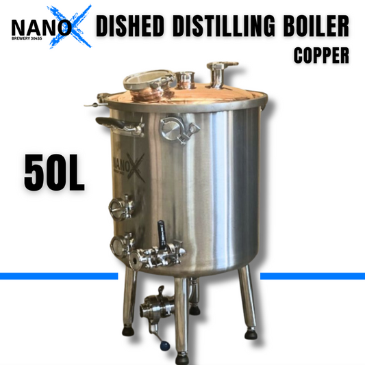 NANO-X 50L Dished Copper Top Boiler