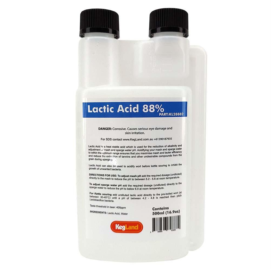 Lactic Acid 88% - pH Adjuster (500ml) 16oz
