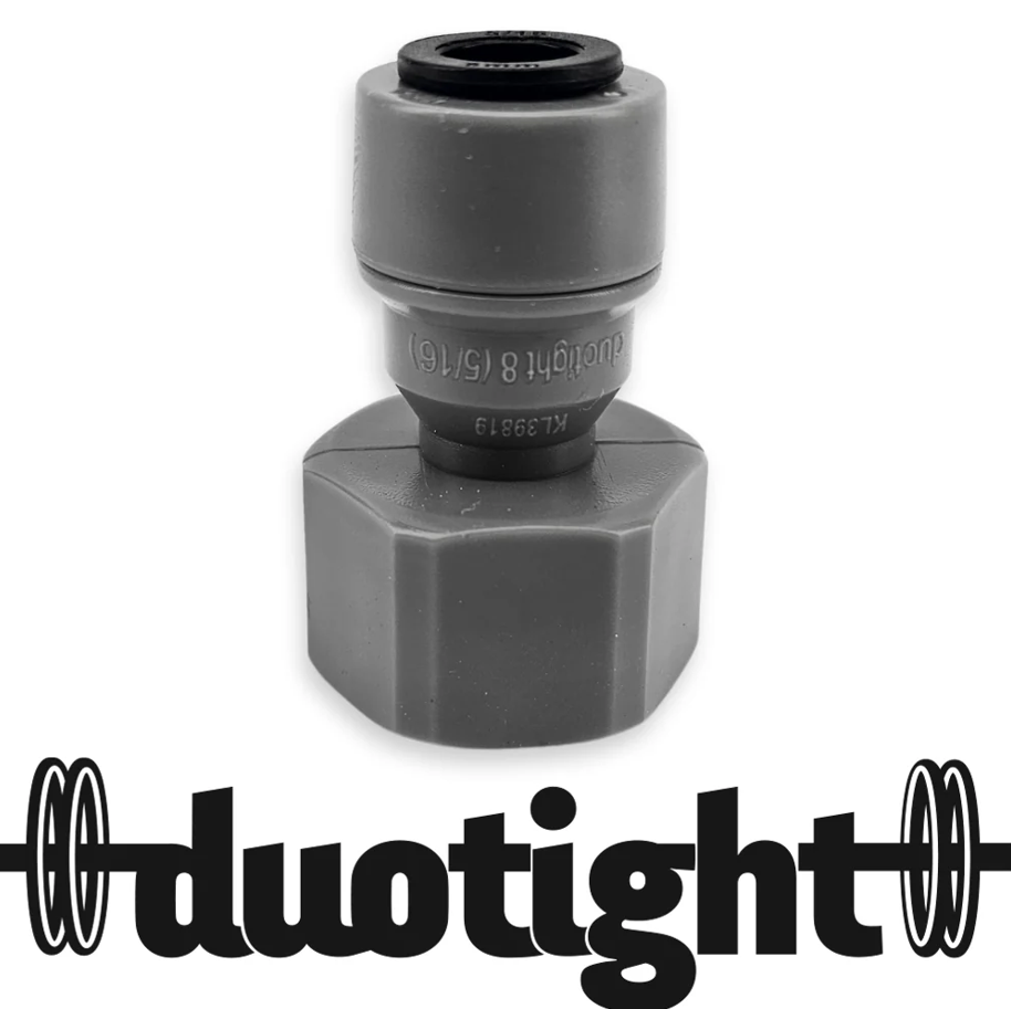 duotight - 8mm (5/16) Female x 1/2 Inch BSP Female Thread
