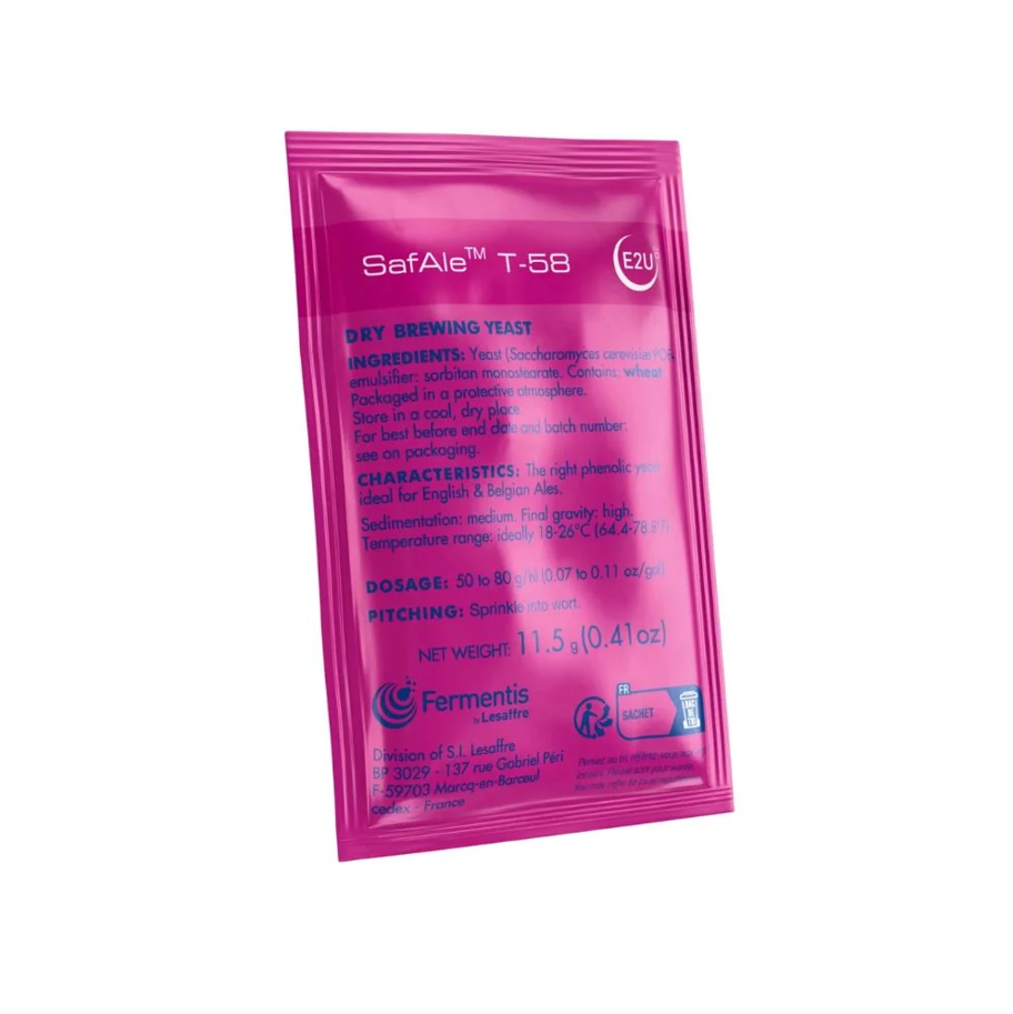 Fermentis SafAle T-58 Yeast - 11.5g packet