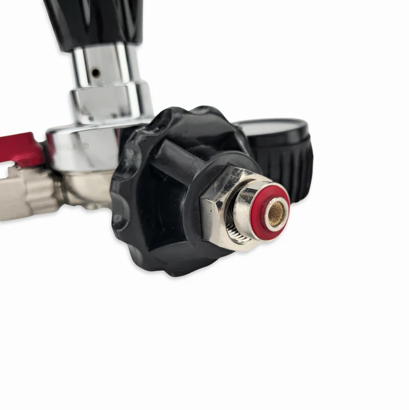 Type 30 - MK5 CO2 Regulator - Tool-Free - Dual Gauge (4.5bar PRV & 65psi Gauge)