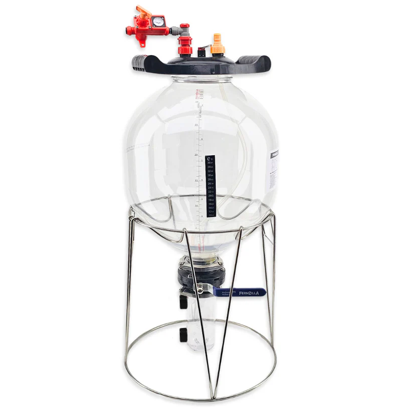 27L FermZilla Tri-Conical Easy-Grip Pressure Fermenter Starter Kit