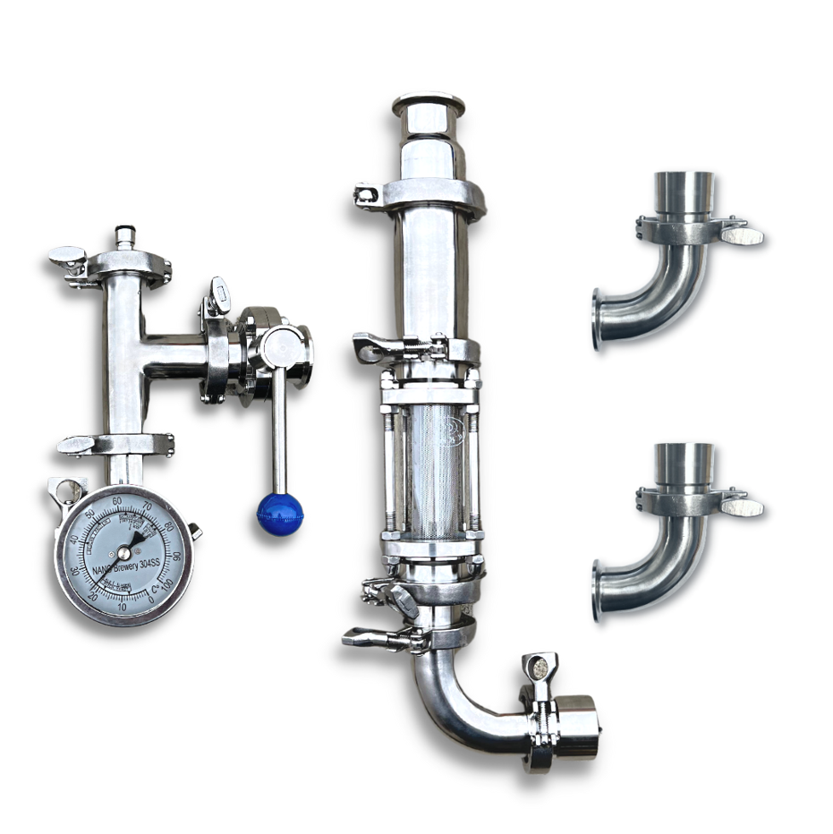 Sonflow Plate Chiller Pro Fit Out Fittings with Pre Chiller Hop Filter