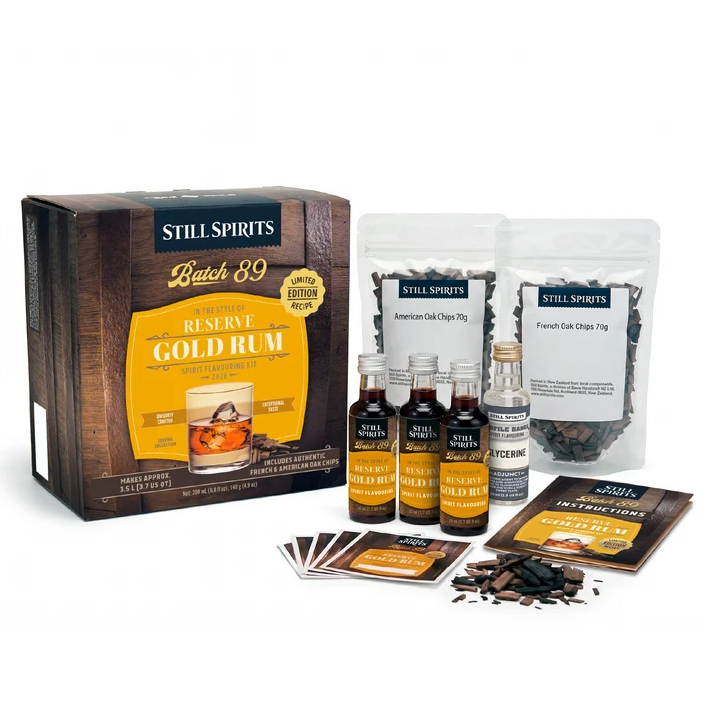 SS Batch 89 Limited Edition Reserve Gold Rum Flavouring Kit