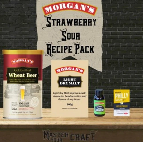 Morgan's Recipe Pack - Strawberry Sour Style