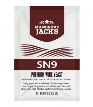Mangrove Jacks Wine Yeast - SN9 - 8g packets