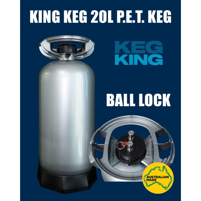 20L Keg King - PET Keg - Ball Lock