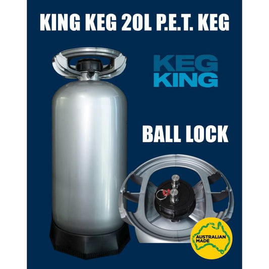 20L Keg King - PET Keg - Ball Lock
