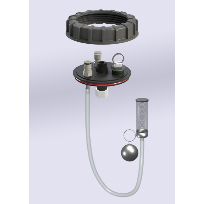 Chubby Apollo 30L Pressure Fermenter with Wide Mouth and Integrated Handles