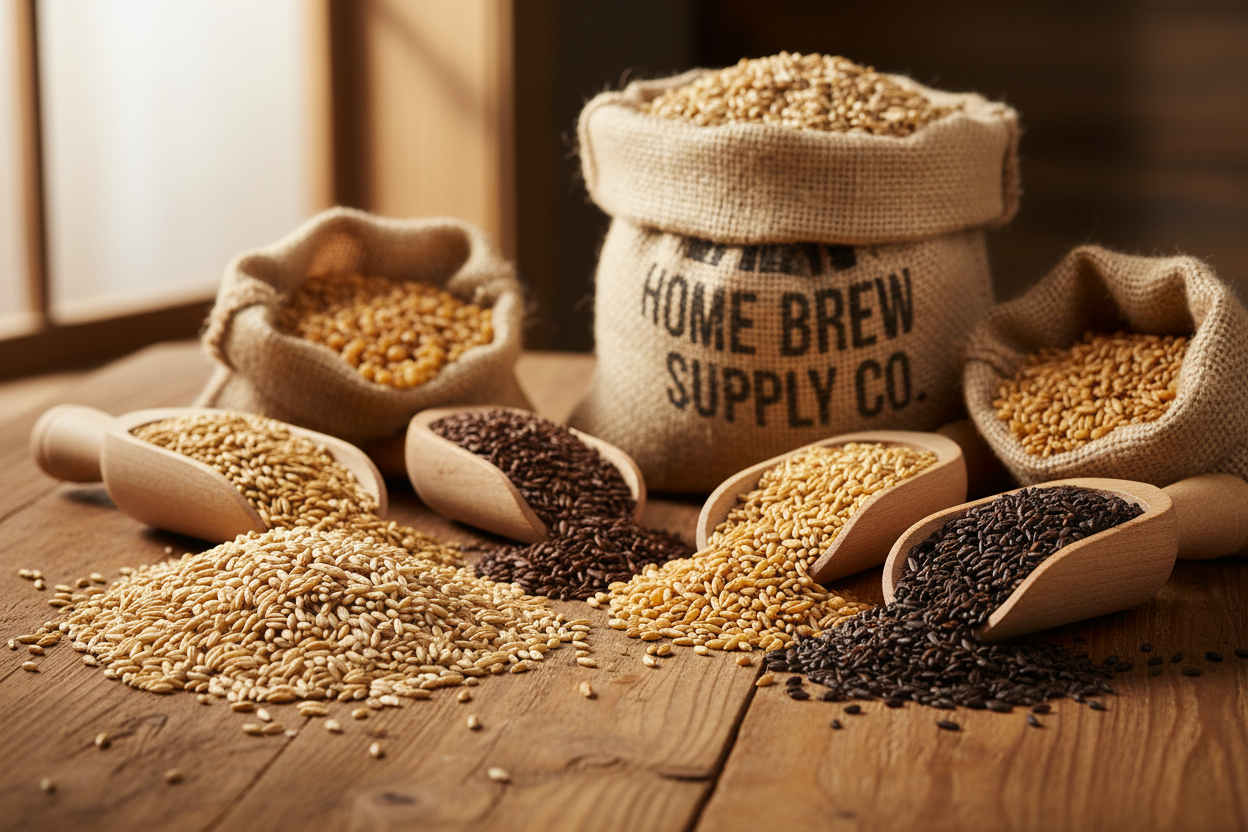 grains for home brew store