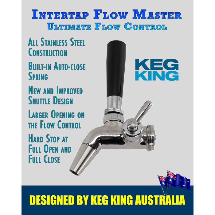Flow Control Beer Tap Intertap Flow Master