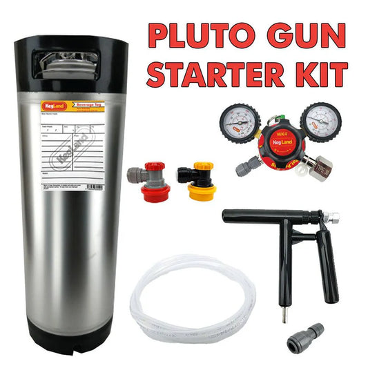 Pluto Gun 19L Keg Starter Kit