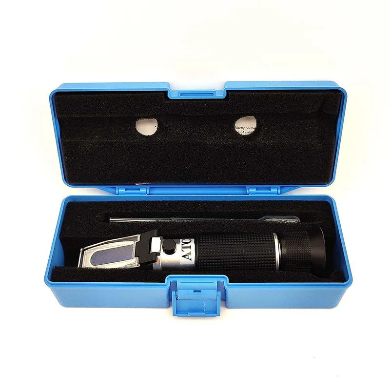 Portable Refractometer ATC (Three Scale) Brix - SG Sugar - SG Wort