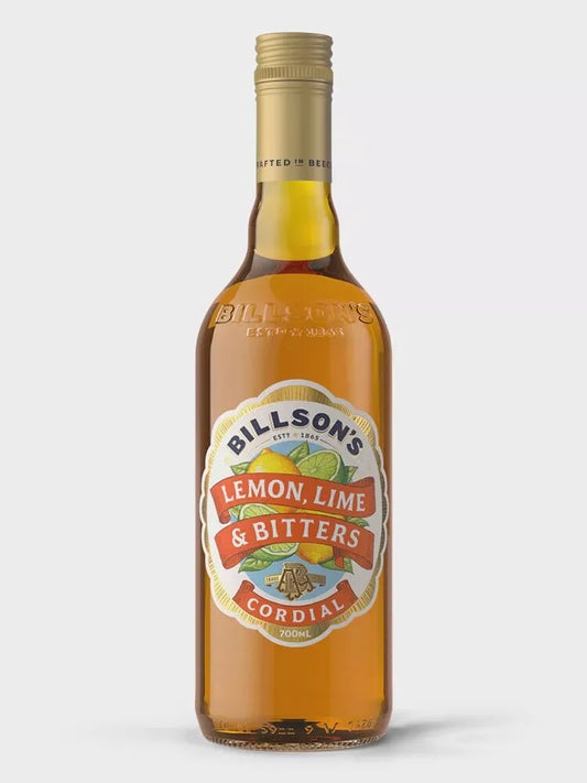 Billsons Lemon, Lime & Bitters Cordial 700ml
