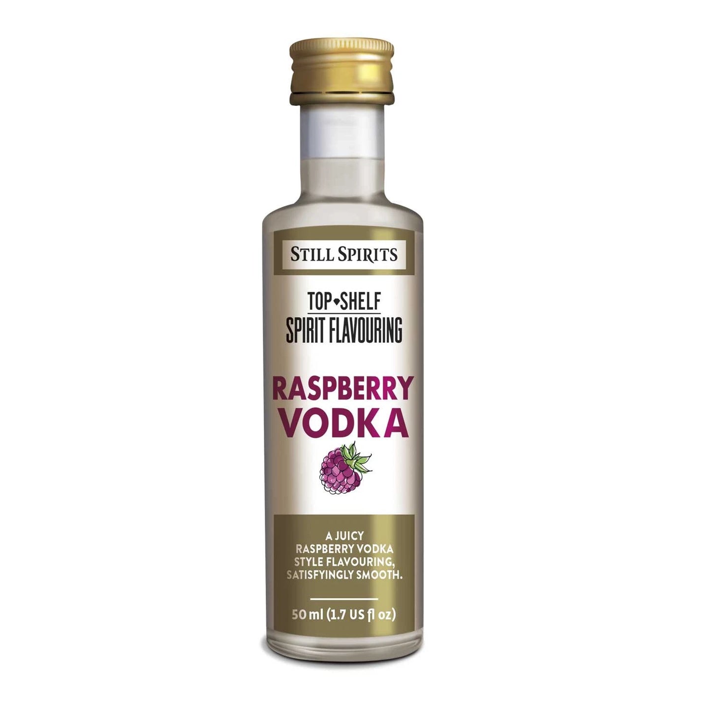 Still Spirits Rasberry Vodka 50ml Essence
